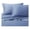 Periwinkle, variant on Silky-Soft Viscose from Bamboo-Cotton , Full 4PC Bed Sheets Set, Blue