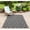 Charcoal, variant on Novogratz by Villa Umbria Indoor Outdoor Rug Grey 2' x 3' 2' x 3' Accent, Outdoor, Indoor Black
