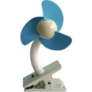 Dreambaby Clip on Fan for Baby Stroller, Safe Foam Fan,