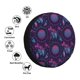 thumbnail image 4 of Fotbe Purple Dreamcatcher1 Funda de Llanta de Repuesto con Estampado, Engrosada, Ajuste Universal para Jeep, Remolque, RV, SUV, Camión-15 inch, 4 of 6