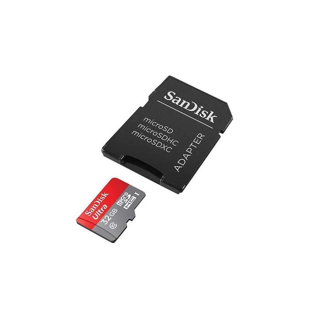 32 GB SanDisk Micro SD Card With Micro SD SD Adapter Preloaded With