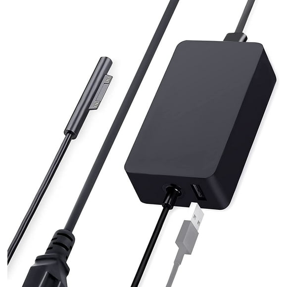 Surface Pro Charger 65W Power Adapter Supply for Microsoft 15V 4A AC Compatible for Both Microsoft Surface Book