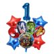 thumbnail image 3 of juego de globos de aluminio de la Alianza de los Vengadores de Marvel, Spider-Man, Hulk, decoración para fiesta de cumpleaños infantil, Iron Man Hero Ball, regalo, 3 of 5