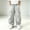 Gray # Boys Pants, variant on Falkdiz Boys Cargo Pants Outdoor Loose Pockets Wide Leg Open Bottom Pantalones Relaxed fit Trousers for Boys Stylish, Dark Gray, Size: 5-6 Years