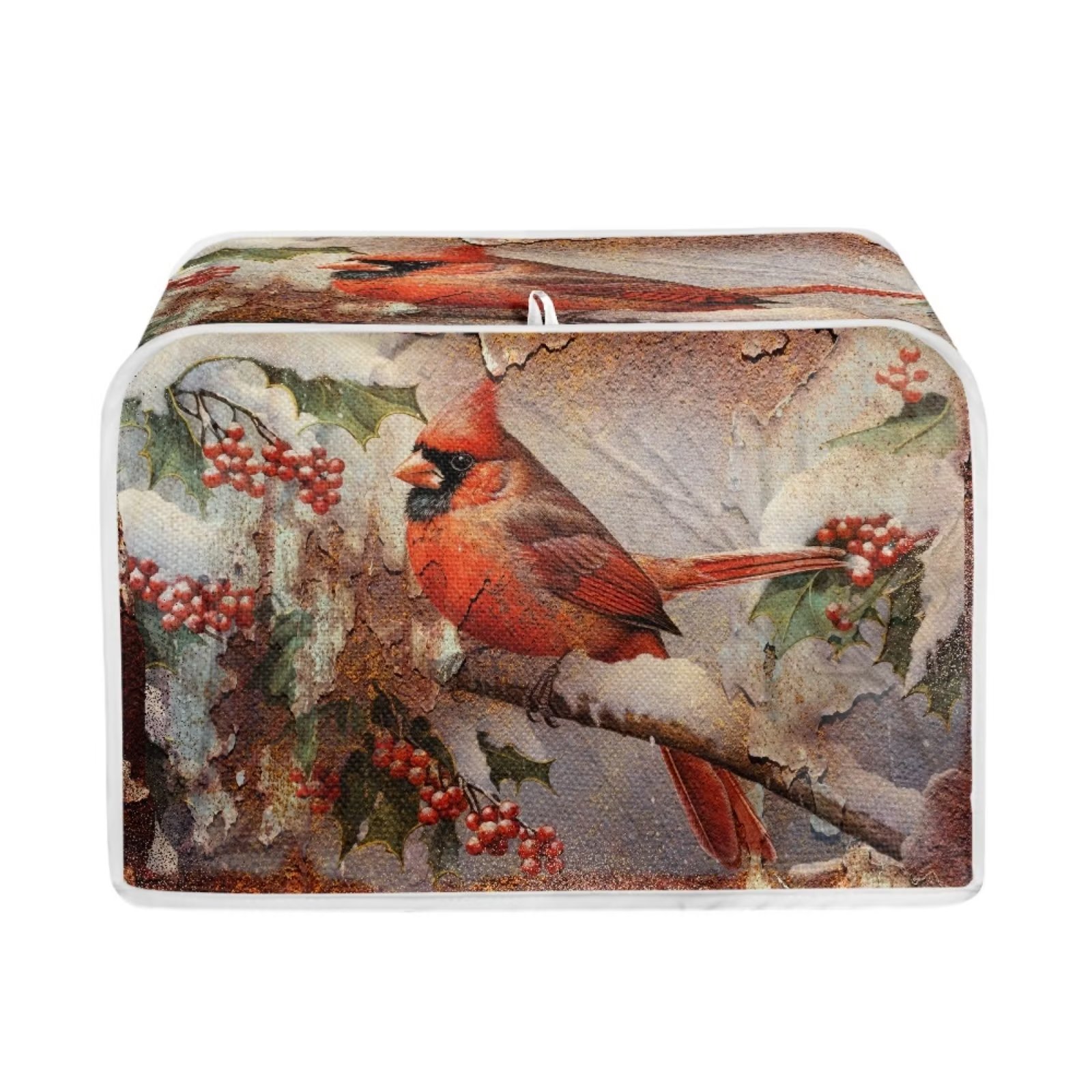 Renewold Toaster Cover for Home Kitchen Breathable Northern Cardinal