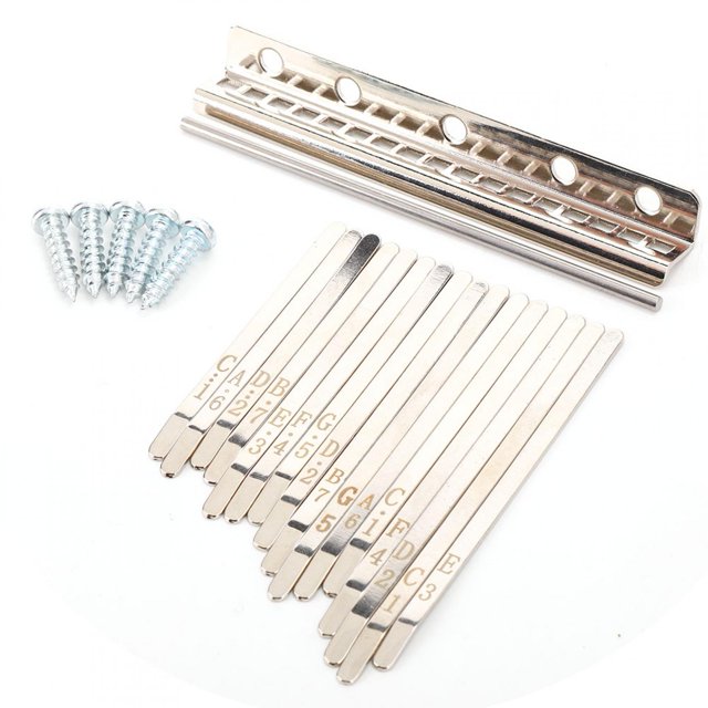 Garosa Kalimba Robuste, Clé Musicale Kalimba, Accessoire de Musicien Kalimba pour Débutant