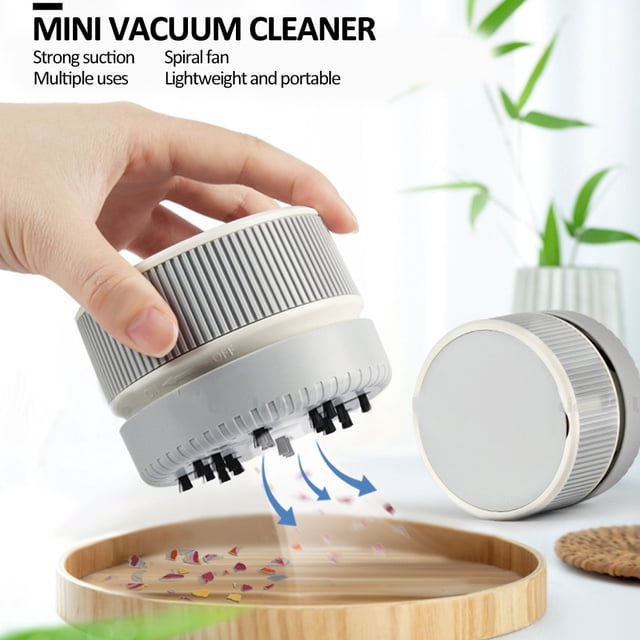 Strong Suction Mini Vacuum Cleaner, Vacuum The Bottom Desk Vacuum Cleaner, Durable For Home Beauty Salon