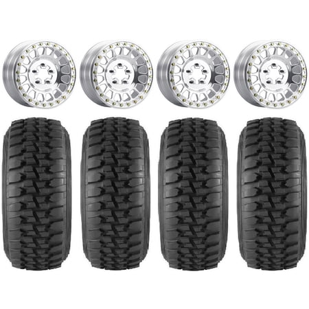 Method 413 Beadlock 15 Wheels Pol 32 DS Soft Tires Polaris RZR Turbo R & Pro R Ranger 1500 Xpedition