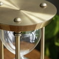thumbnail image 5 of DecMode 6" x 9" Brass Metal Hourglass Sand Timer, 1-Piece, 5 of 10