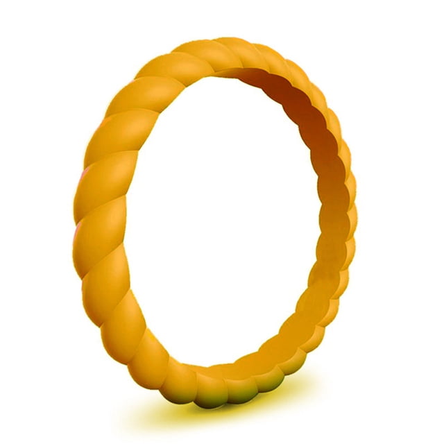 Fiudx Anillos de Moda Tejidos, Elegante Alianza Multicolor, Anillo de Repuesto Flexible y Duradero, Suave y Cómodo para Estilos de Vida Activos, Regalo Perfecto para Mujeres, Accesorio para El Día a