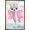 Bronze Framed Version, variant on Animal Club - Lama Unicorn Wall Poster, 14.725" x 22.375", Framed