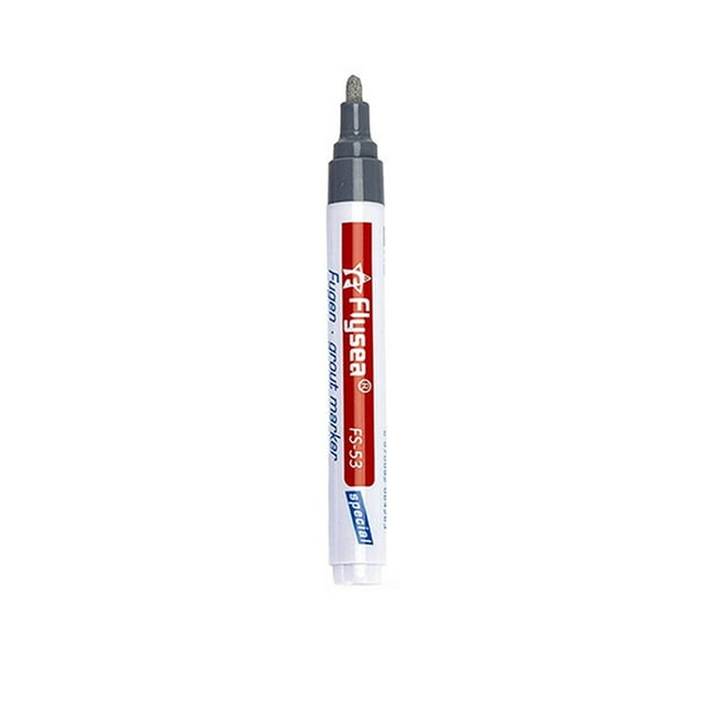 Stylo de Réparation Durable Finition Fine Design Unique Apparence Exquise Belle Surface Lisse Longue Durée de Vie Scelleur de Joints Gris Froid