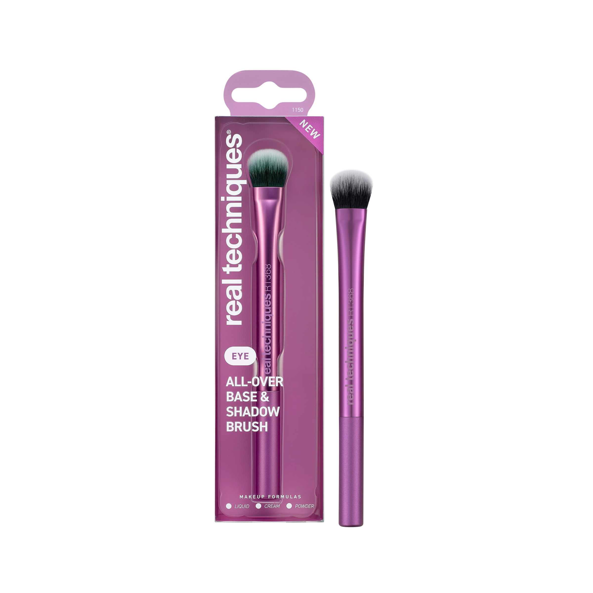 Real Techniques Setting & Highlighting Cheek Makeup Brush, 1ct