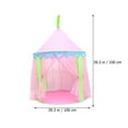 thumbnail image 2 of HEMOTON Girls Castle PLay Tent Fairy Castle Tent Playhouse Children Kids Outdoor Toys, 2 of 8