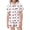 111White, variant on Girls Print Pajama Set, Button-Down Short Sleeve Satin Pjs, 2-Piece Cute Summer Sleepwear for Kids & Big G-irls