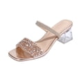 thumbnail image 3 of Willtoo High-Heeled Slippers, Women's Open-Toe Sandals, Summer Casual Shoes, 3 of 6