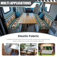 thumbnail image 3 of Uorisanigo RV Dinette Cushion Covers Stretch 2 Sets Horse Southwest Aztec Camper Cushion Slipcovers Washable Rv Seat Cover with 1 Backrest & 1 Bench Covers for RVs Camper Car Bench, 3 of 7