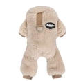 thumbnail image 2 of Deago Fleece Dog Pajamas Winter Clothes Warm Pet Puppy Jumpsuit Coat For Small Dogs - S, Khaki, 2 of 9