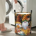thumbnail image 4 of Picia Welcom Fall Large Laundry Basket, Waterproof, Freestanding Laundry Hamper, Collapsible Tall Clothes Hamper with Extended Handles-Small, 4 of 8