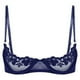 thumbnail image 3 of Sujetador push up de encaje con aros y copa 1/2 para mujer, lencería con relleno de esponja, ropa interior, copas abiertas, pezones expuestos, sujetador erótico sexy, 3 of 5