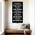 thumbnail image 2 of Elephant Stock Las Vegas Bus Roll Wall Art - Inspirational And Typography Canvas Canvas - 27" x 54", 2 of 8