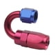 thumbnail image 1 of Aluminio anodizado AN 6 6AN 45 90 180 degree Grado AN6 de extremo de manguera rojo Baoblaze Grado AN6 Extremo de manguera, 1 of 7