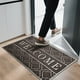 thumbnail image 1 of Alfombrillas De Pvc Felpudo de bienvenida con relieve 3D de 23,6 x 15,7 x 0,5 pulgadas, antideslizante, de PVC, para interior y exterior Yulucky, 1 of 9