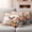 Orange Blue Green, variant on Thanksgiving Pumpkins Outdoor Waterproof Pillow Covers, Fall Leaves Autumn Country Bird Decorative Square Throw Pillowcase Sofa Cushion Sham for Patio/Couch/Chair, 20"x20" 2 Pack