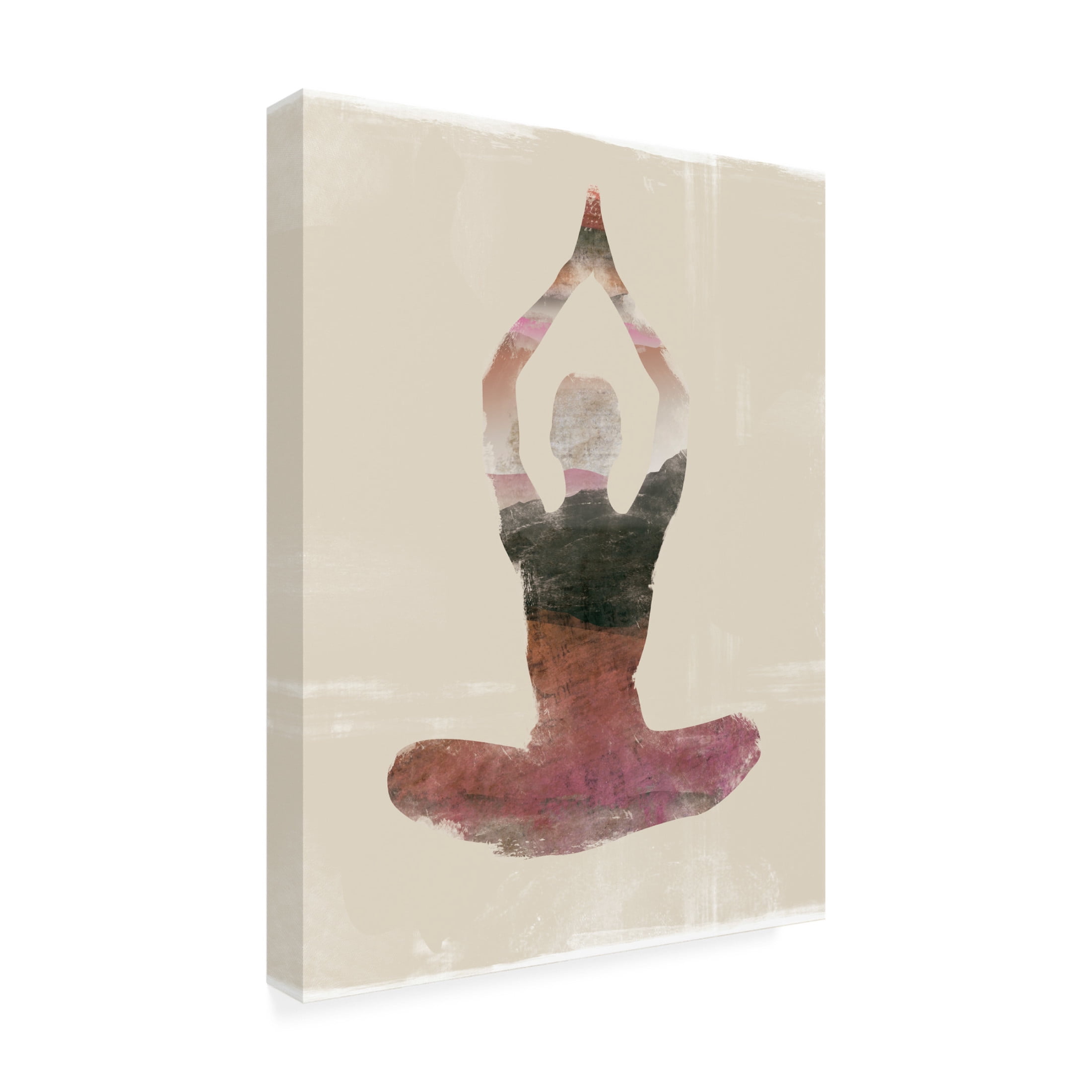 Trademark Fine Art Judi Bagnato  Morning Yoga Pose II Canvas Wall Art