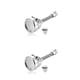 thumbnail image 1 of Ounissouiy Extensor de grifo de fregadero de 360 ​​grados, boquilla de ahorro de agua para baño, accesorios de filtro de accesorio Flexible para Type1 NO1 Ounissouiy CBP217070, 1 of 5
