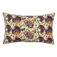 thumbnail image 1 of Balery Fashion Hippie Girl Funda de Cojín Estampada, Regalos para Mujeres, Regalos de Amor para Ella, Regalos para Novia o Esposa, Funda de Almohada-20"x30", 1 of 6