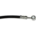 thumbnail image 5 of KarParts360 For Suzuki Aerio 2004 2005 2006 2007 Brake Hydraulic Hose | EPDM Rubber | Black | Flexible Hose | Banjo End 1 | Treated Steel End 1 and 2 | 16.13 Inches Axis 1 Length | For 51580-59J00, 5 of 6