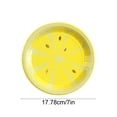 thumbnail image 4 of OANLKGI 16PCS Lemon Paper Plates Watercolor Summer Fruit Disposable Plates Lemon Party Decorations Tableware Dessert Plate for Wedding Birthday Baby Shower Party Supplies, 4 of 7