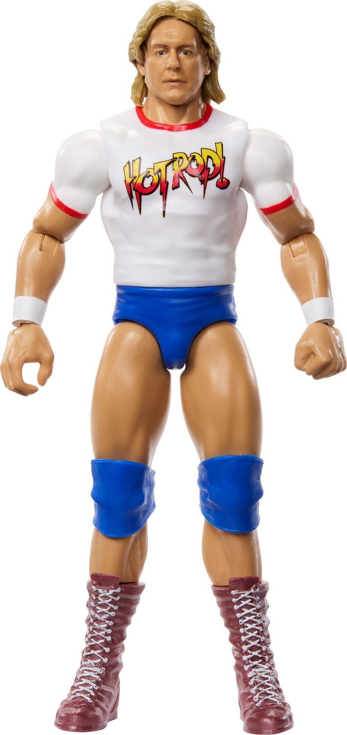 WWE “Rowdy” Roddy Piper Action Figure, 6-inch Collectible Superstar with Articulation & Life-Like Look