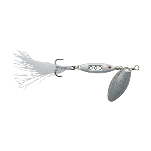 Berkley Dough Rider Minnow, 1/8 oz, White Flash