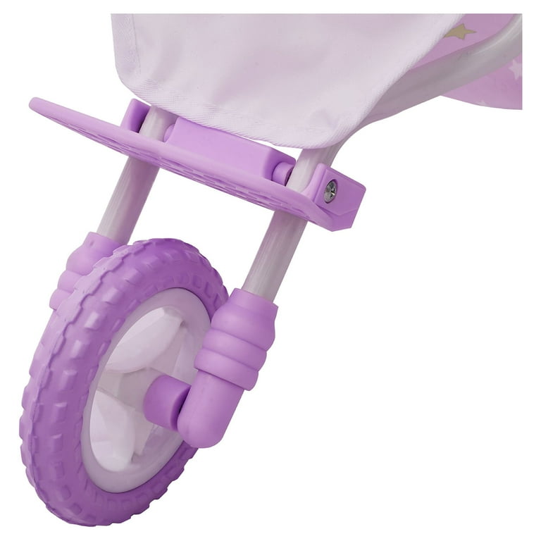 Baby Jogging Stars Twinkle Little Stroller, Princess Doll Purple World Olivia\'s