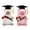 2white, variant on Capybara Plush Toy, 10.6" Stuffed Animal with Graduation Cap and Diploma, Soft Gift for Class of 2026, Brown/Pink/White