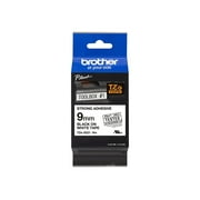 Brother TZe-S221 - Extra strength adhesive - black on white - Roll (0.35 in x 26.3 ft) 1 cassette(s) laminated tape - for Brother PT-D210, D600, H110; P-Touch PT-1005, 1880, E310, E800; P-Touch Cube Plus PT-P710