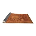 thumbnail image 2 of Ahgly Company Indoor Rectangle Abstract Orange Modern Area Rugs, 5' x 8', 2 of 4