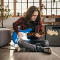 thumbnail image 2 of Sentmoon Toys Stocking Stuffers for Kids For Boyss 1-3 Years 16 Inch Guitar Toy For Kids 4 Strings Guitar Musical Instruments For Children Multifunctional Portable Electronic Instrument, 2 of 7