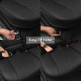 thumbnail image 6 of Faux Leather Front Car Seat Cover Individual Pack Bottom Seat Cushion Cover Non-Slip Universal Fit for Most Cars SUV Truck, 6 of 13