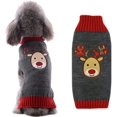 thumbnail image 1 of Christmas Dog Sweater Pet Vest Sweaters for Small Medium Large Dogs Cats,XXS, 1 of 5