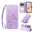 thumbnail image 1 of Funda Cartera GANGXUN con Diseño de Perrito en Relieve para Xiaomi Redmi 13 4G , Protección 360° con Ranuras y Correa Desmontable, 1 of 6