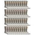 thumbnail image 4 of Yacht & Smith Mens Wholesale Bulk Sports Crew, Athletic Case Pack Socks (King Size), by SOCKS'NBULK (60 Pairs White, Mens King Size 13-16 (Shoe Size 12-15)), 4 of 5