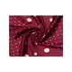 thumbnail image 3 of INSPIRAR CHIC Bufanda Cuadrada de Lunares de 70cm para Mujeres Color Rojo Vino 27.56*27.56"(L*W), 3 of 5