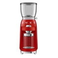 thumbnail image 1 of Molino de Café Eléctrico Smeg Retro años 50 Rojo con Tolva de 350g, 1 of 5