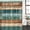 Brown, variant on Teal Brown Blue Shower Curtain Set - 48" x 72" Washable Bathtub Curtain with 12 Hooks, Retro Farmhouse Wooden Grain Plank Waterproof Fabric Stall Shower Curtains for Bathroom/Bathtub Décor