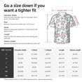 thumbnail image 6 of Lsque Sea Turtle pattern Hawaiian Shirt for Men, Unisex Summer Beach Casual Short Sleeve Button Down Shirts-3X-Large, 6 of 9