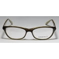 thumbnail image 3 of NEW KOALI 7447K WOMENS/LADIES DESIGNER FULL-RIM KHAKI / TRANSPARENT OLIVE FRAME DEMO LENSES 54-16-135 EYEGLASSES/EYEGLASS FRAME, 3 of 9