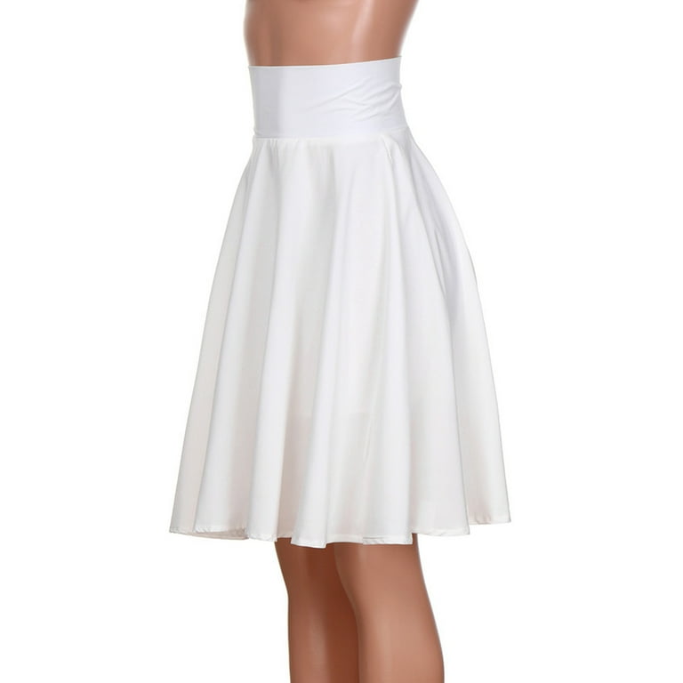 Aligament Summer Skirts For Women Casual Dress High Waist A